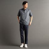 ブロックジャカードプリント 半袖ポロシャツ | NICOLE | 詳細画像3 