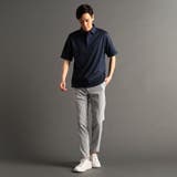 ブロックジャカードプリント 半袖ポロシャツ | NICOLE | 詳細画像5 