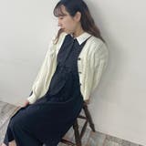 ライン配色スカシアミカーディガン | NICOLE | 詳細画像13 