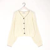 ライン配色スカシアミカーディガン | NICOLE | 詳細画像2 