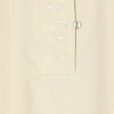 カンフー風フラワー刺繍ブラウス | NICOLE | 詳細画像10 