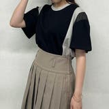 49ブラック | シアードッキングTシャツ | NICOLE