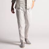 19ライトグレー | バーズアイカノコ 8分丈イージーパンツ | NICOLE