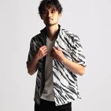 91その他2 | アラカルトプリント半袖スタンドシャツ | NICOLE