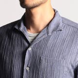 カラープリーツ7分袖スタンドカラーシャツ | NICOLE | 詳細画像10 