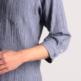 カラープリーツ7分袖スタンドカラーシャツ | NICOLE | 詳細画像12 