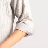 カラープリーツ7分袖スタンドカラーシャツ | NICOLE | 詳細画像14 