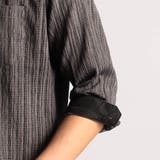 カラープリーツ7分袖スタンドカラーシャツ | NICOLE | 詳細画像15 