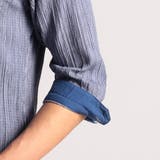 カラープリーツ7分袖スタンドカラーシャツ | NICOLE | 詳細画像17 