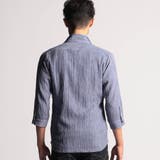 カラープリーツ7分袖スタンドカラーシャツ | NICOLE | 詳細画像7 