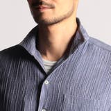 カラープリーツ7分袖スタンドカラーシャツ | NICOLE | 詳細画像9 
