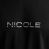 ロゴ刺繍半袖Tシャツ | NICOLE | 詳細画像16