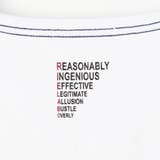 【RIELABO】ロゴデザインクルーネック半袖Tシャツ | NICOLE | 詳細画像11 