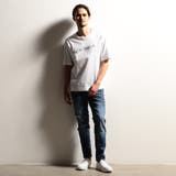 【RIELABO】ロゴデザインクルーネック半袖Tシャツ | NICOLE | 詳細画像2 