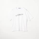 【RIELABO】ロゴデザインクルーネック半袖Tシャツ | NICOLE | 詳細画像4 