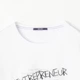 【RIELABO】ロゴデザインクルーネック半袖Tシャツ | NICOLE | 詳細画像7 