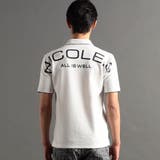【24年モデルEC限定再販売】バックロゴプリントスキッパーポロシャツ | NICOLE | 詳細画像5 