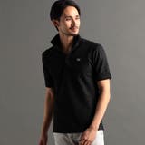 49ブラック | 【24年モデルEC限定再販売】バックロゴプリントスキッパーポロシャツ | NICOLE