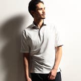 09ホワイト | 【24年モデルEC限定再販売】グラフィカルジャカードスキッパー半袖ポロシャツ | NICOLE