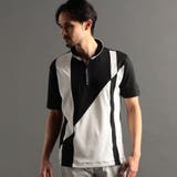 【24年モデルEC限定再販売】アラカルト切替ハーフジップポロシャツ | NICOLE | 詳細画像17 