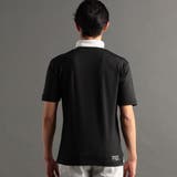 【24年モデルEC限定再販売】アラカルト切替ハーフジップポロシャツ | NICOLE | 詳細画像6 