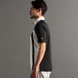 【24年モデルEC限定再販売】アラカルト切替ハーフジップポロシャツ | NICOLE | 詳細画像7 