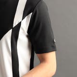 【24年モデルEC限定再販売】アラカルト切替ハーフジップポロシャツ | NICOLE | 詳細画像9 