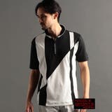 49ブラック | 【24年モデルEC限定再販売】アラカルト切替ハーフジップポロシャツ | NICOLE