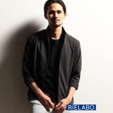 39チャコールグレー | 【RIELABO】シアーメッシュ七分袖スタンドシャツ | NICOLE