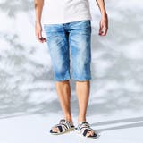 60ブルー | アラカルトデニムクロップドパンツ | NICOLE