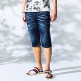 67ネイビー | アラカルトデニムクロップドパンツ | NICOLE