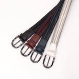 ボンデッドレザーストレッチメッシュベルト | NICOLE | 詳細画像6