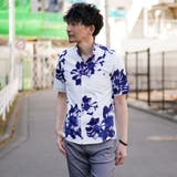 マイクロサッカープリントシャツ | NICOLE | 詳細画像25
