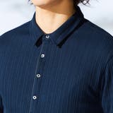 ランダムテレコショートレギュラーカラーポロシャツ | NICOLE | 詳細画像10 