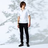 【WEB限定】ランダムテレコスキッパーポロシャツ | NICOLE | 詳細画像3 