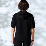 アラカルトエンボス5分袖フルジップパーカー | NICOLE | 詳細画像6