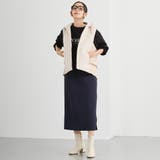 異素材使いフードベスト | NICOLE | 詳細画像15