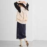 異素材使いフードベスト | NICOLE | 詳細画像16