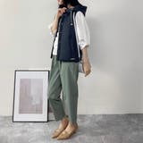 異素材使いフードベスト | NICOLE | 詳細画像17