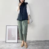 異素材使いフードベスト | NICOLE | 詳細画像18