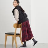 異素材使いフードベスト | NICOLE | 詳細画像20