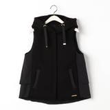 異素材使いフードベスト | NICOLE | 詳細画像4
