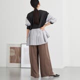 プリーツシャツブラウス | NICOLE | 詳細画像13 