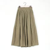 46カーキ | ミジンコール プリーツスカート | NICOLE