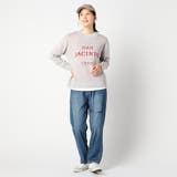 ジャガード配色ロゴニット | NICOLE | 詳細画像3 