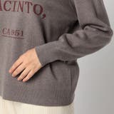 ジャガード配色ロゴニット | NICOLE | 詳細画像8 