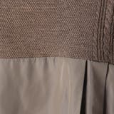 ニットブラウス ドッキングプルオーバー | NICOLE | 詳細画像13 