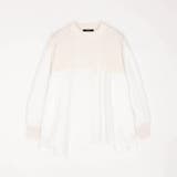 ニットブラウス ドッキングプルオーバー | NICOLE | 詳細画像16 