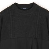 ニットブラウス ドッキングプルオーバー | NICOLE | 詳細画像20 