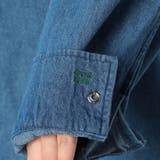 ウエスタン風 ノーカラーデニムシャツ | NICOLE | 詳細画像16 